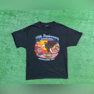 Harley Davison anniversary shirt size large